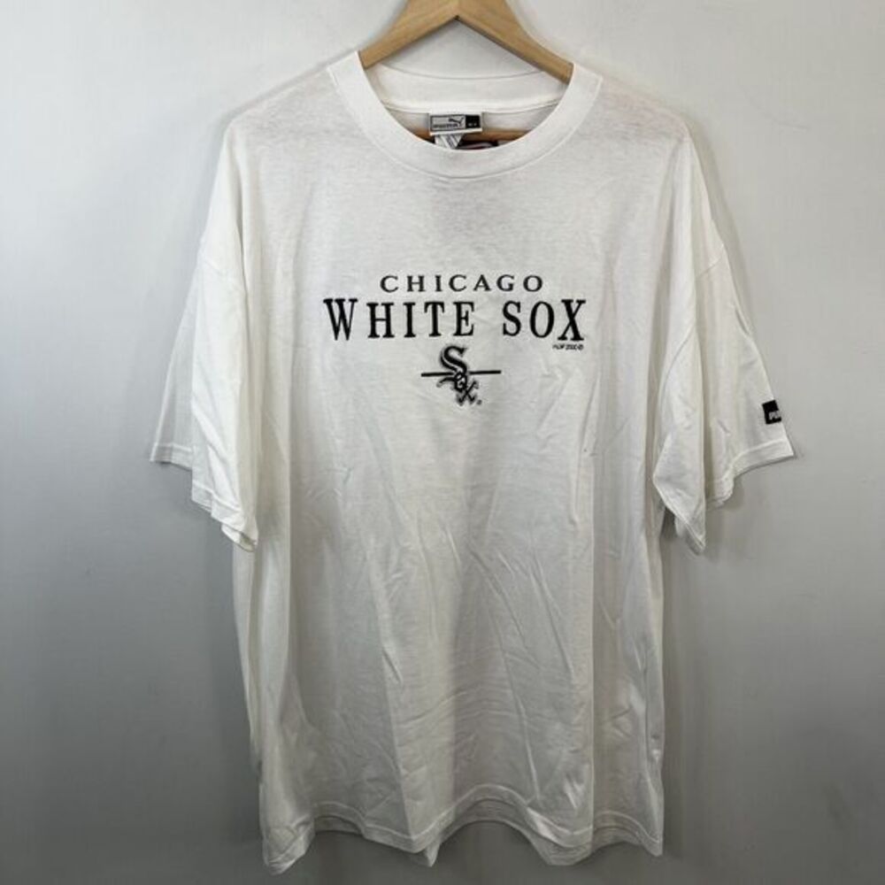 Vintage Chicago White Sox T Shirt XL MLB Baseball Y2K 2000s Embroidered NWT